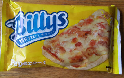 Billys Pan Pizza Pepperoni - Produkt - sv