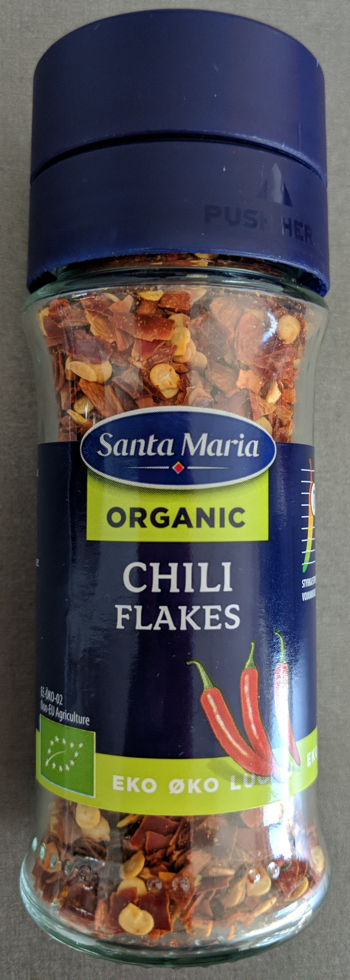 Organic Chili Flakes - Produkt - sv