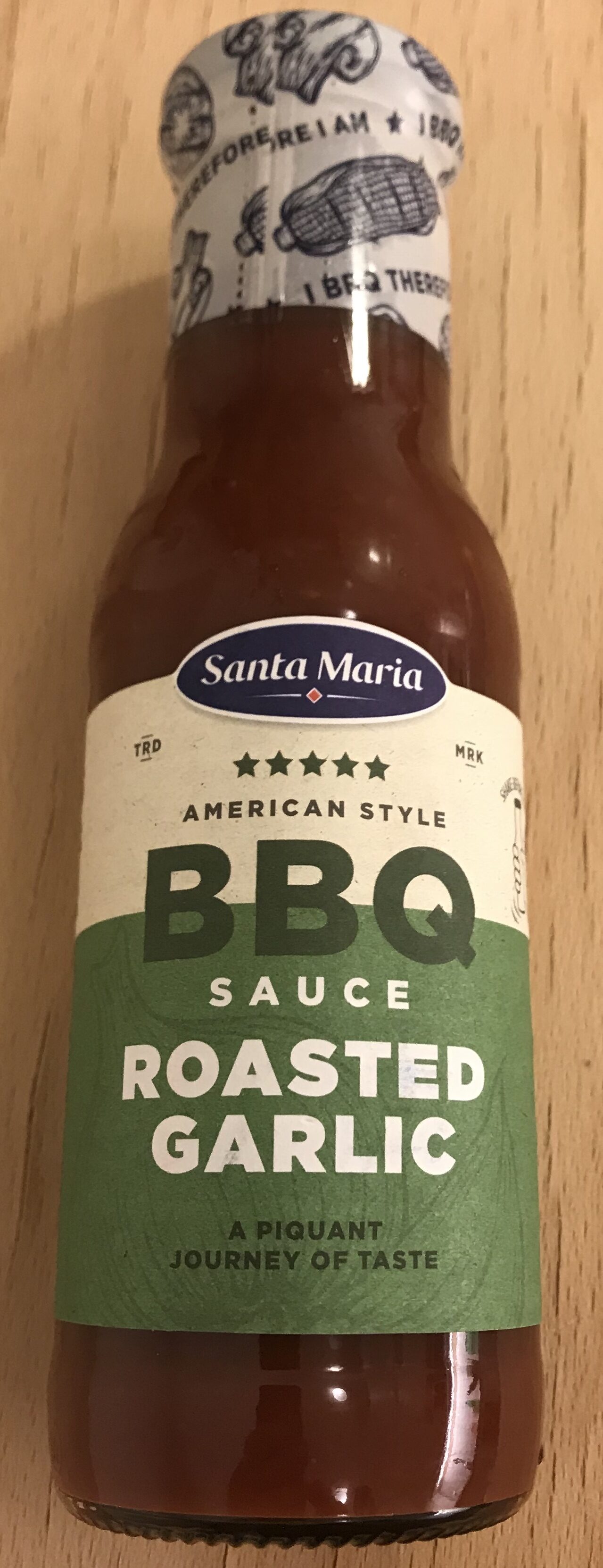 American style BBQ sauce roasted garlic - Produkt - sv