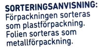 Räk & Kräftost - Recycling instructions and/or packaging information - sv