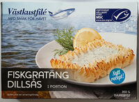 Fiskgratäng Dillsås - Produkt - sv