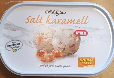 Gräddglass - Salt karamell - Produkt - sv