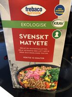 Svenskt matvete Frebaco - Produkt - sv