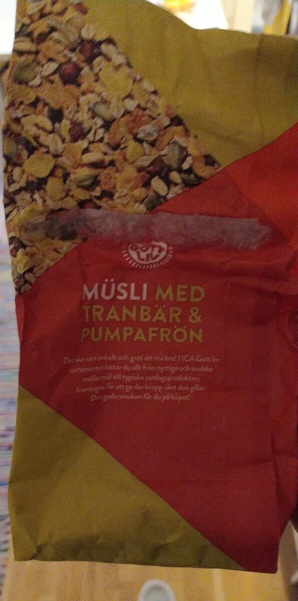 Musli - Produkt - sv