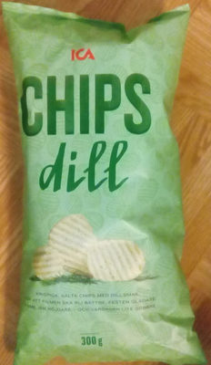 ICA Chips dill - Produkt - sv