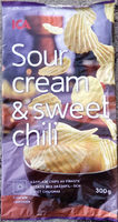 ICA Sour cream & sweet chili - Produkt - sv