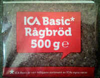 ICA Basic Rågbröd - Produkt - sv