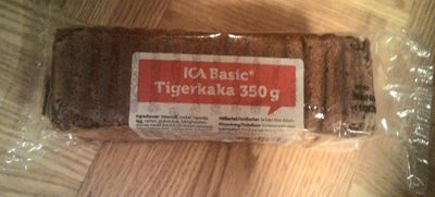 ICA Basic Tigerkaka - Produkt - sv