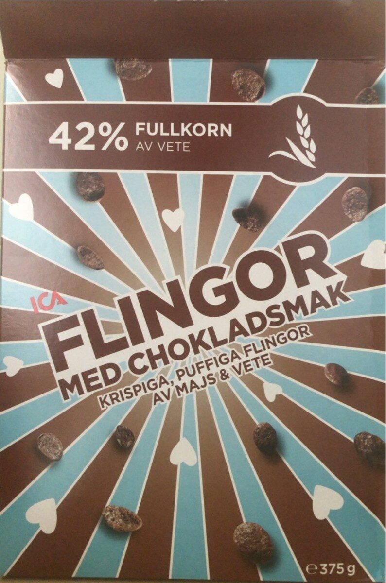 Flingor med chokladsmak - Produkt - fr