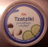 ICA Tzatziki - Produkt - sv