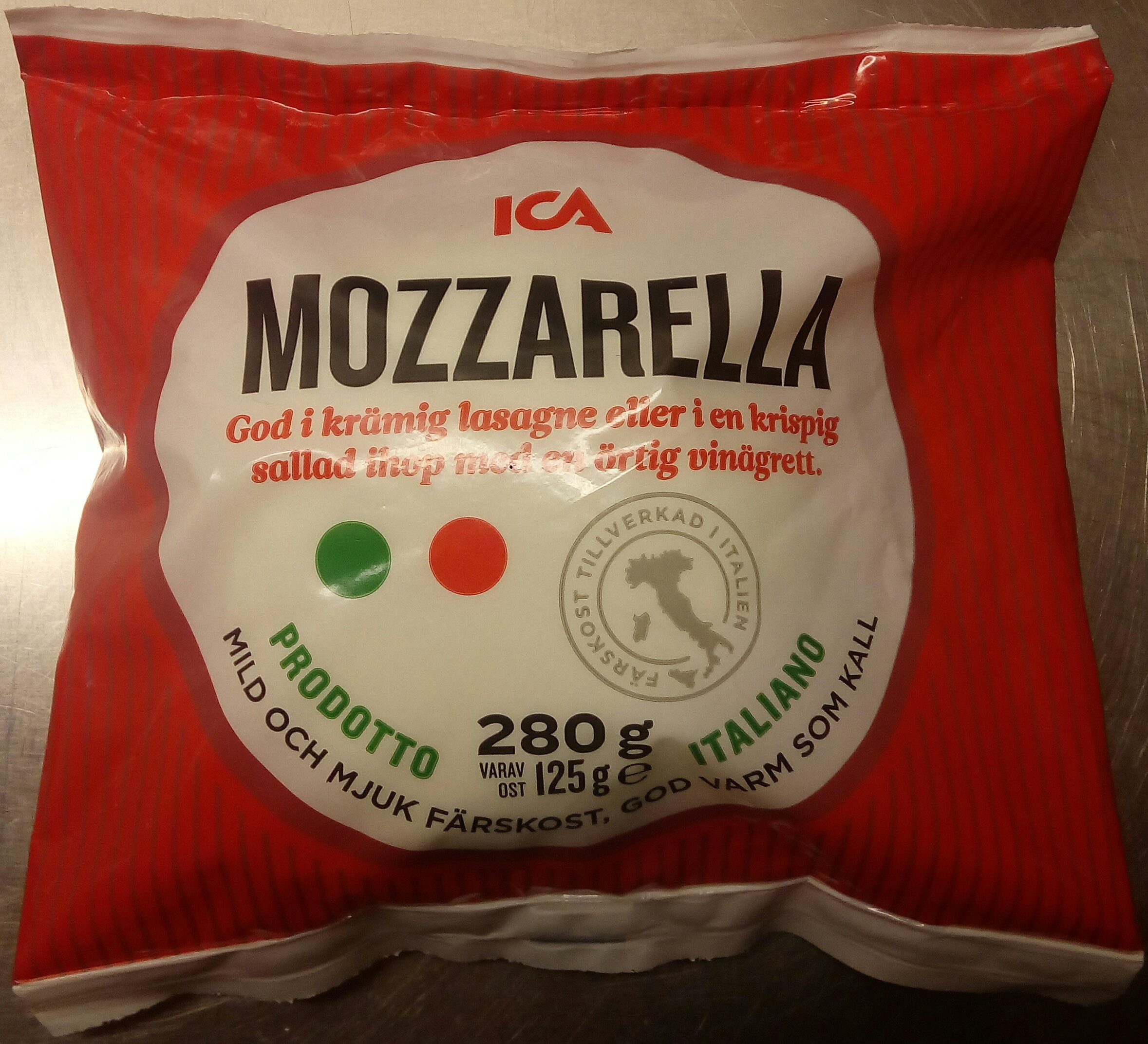 Mozzarella - Produkt - sv