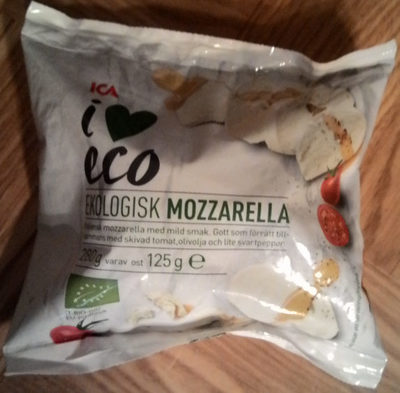 ICA i♥eco Ekologisk mozzarella - Produkt - sv