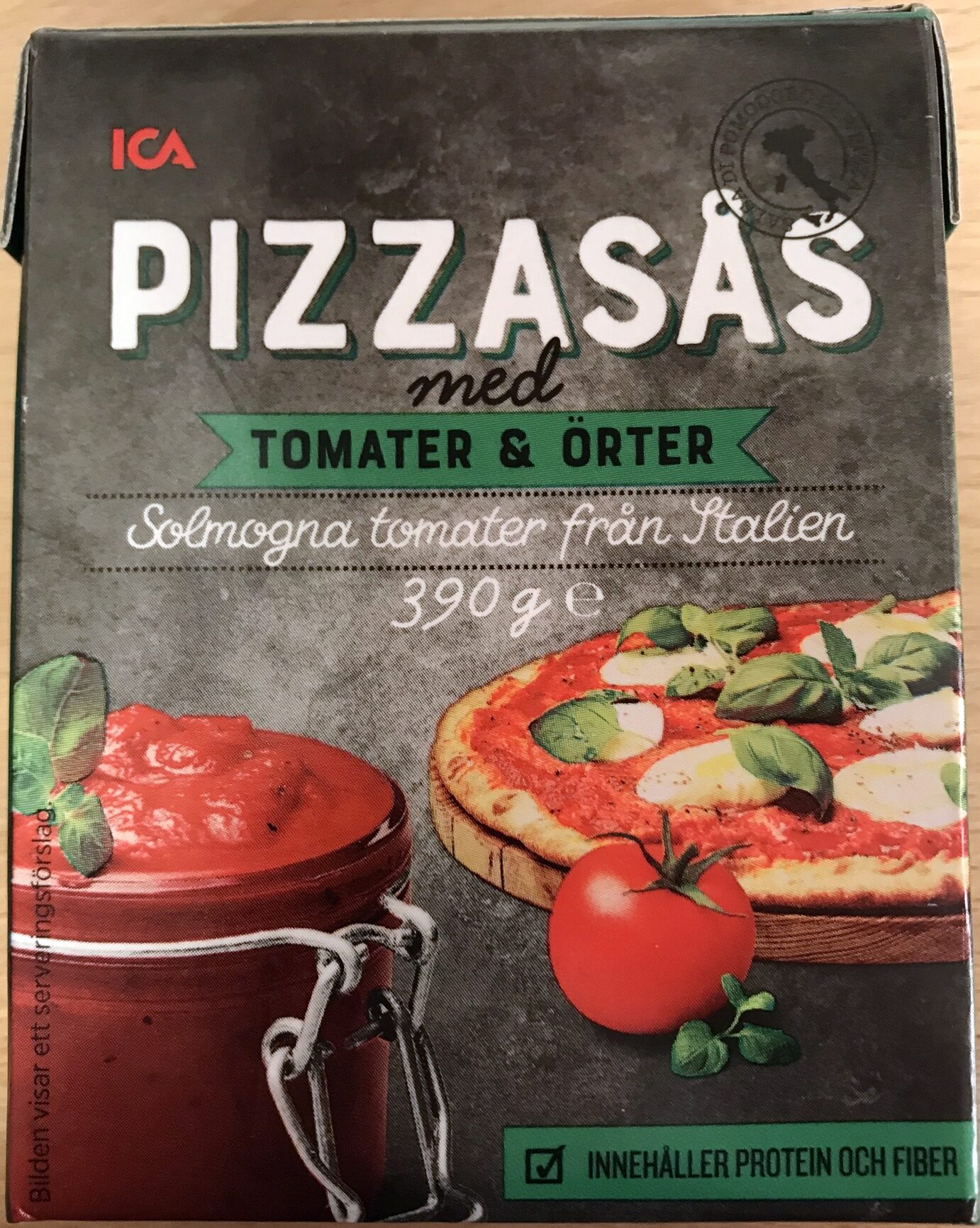 Pizzasås med Tomater & Örter - Produkt - sv