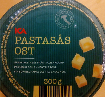 ICA Pastasås Ost - Ingredienser
