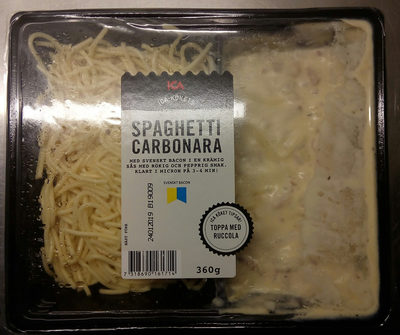 ICA-kökets Spaghetti Carbonara - Produkt - sv