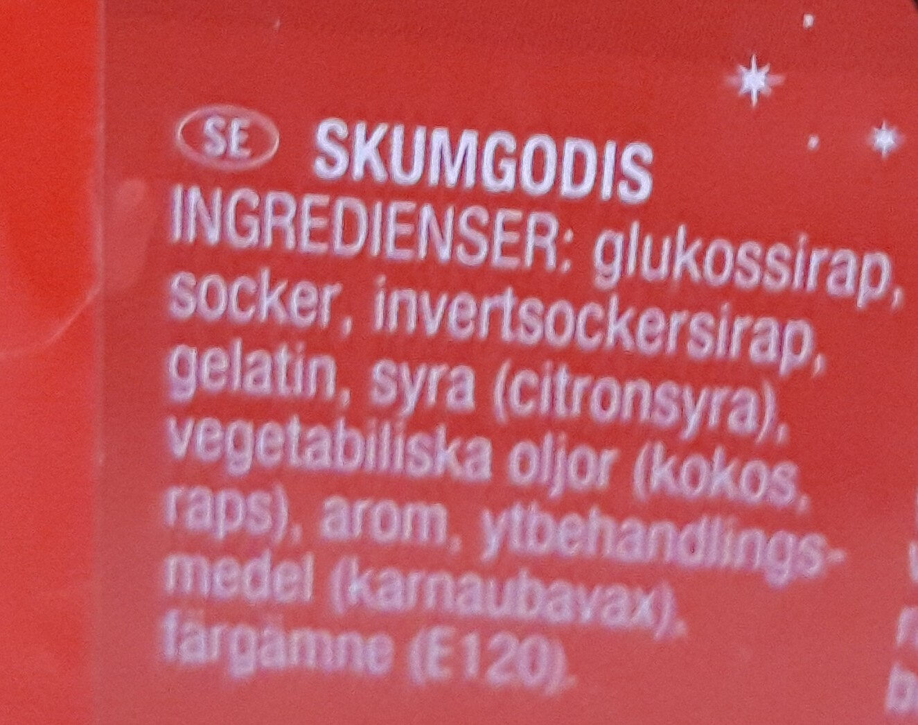 JuleSkum - Ingredienser - sv