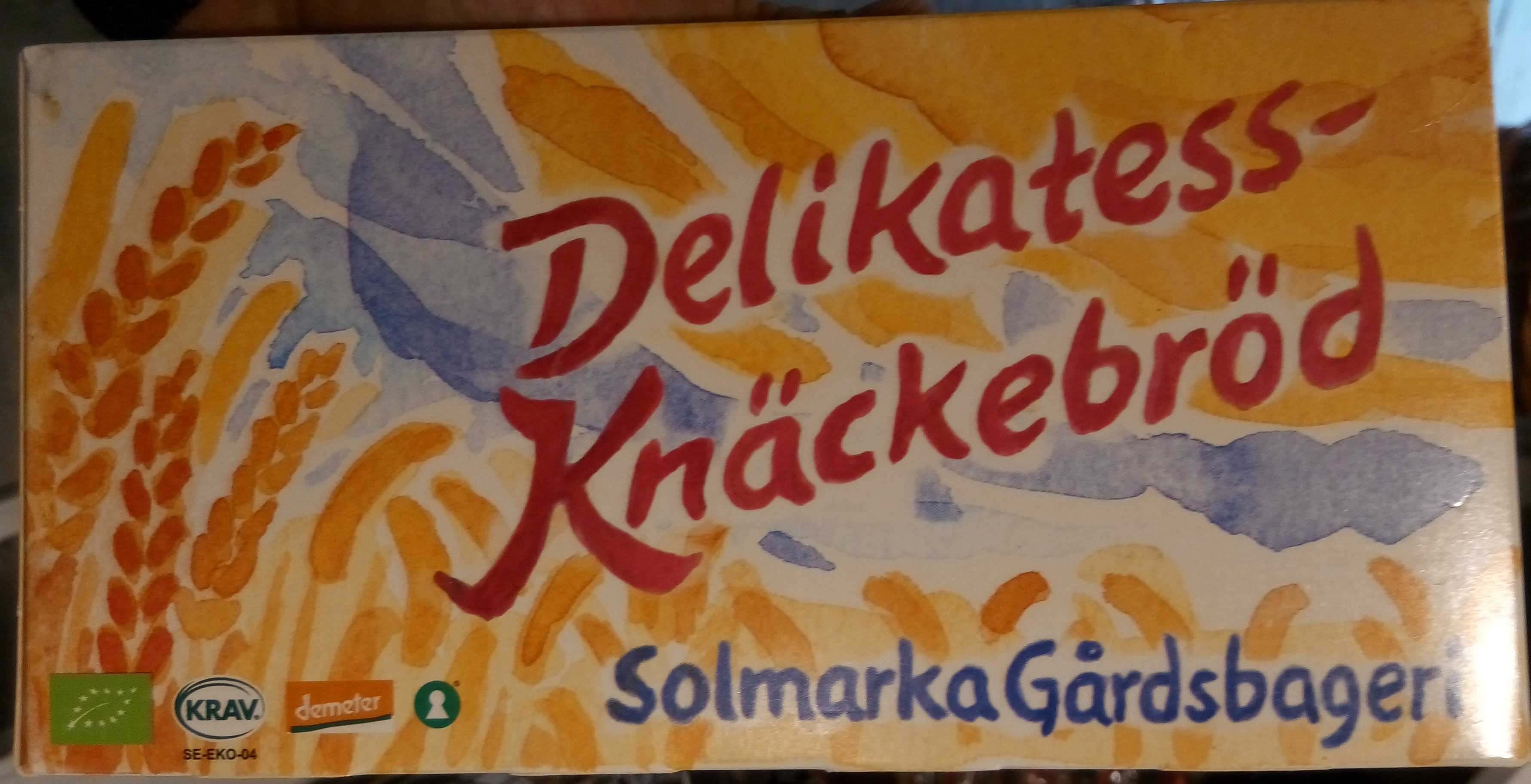 Delikatess-Knäckebröd - Produkt - sv