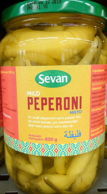 Sevan Mild Peperoni - Produkt - sv