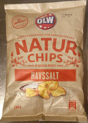 OLW Naturchips Havssalt - Produkt - sv