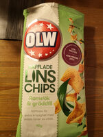 Olw Lins Chips Ramslök&gräddfil - Produkt - sv