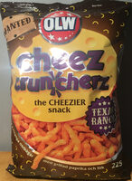 Cheez cruncherz -  Texas Ranch - Produkt - sv