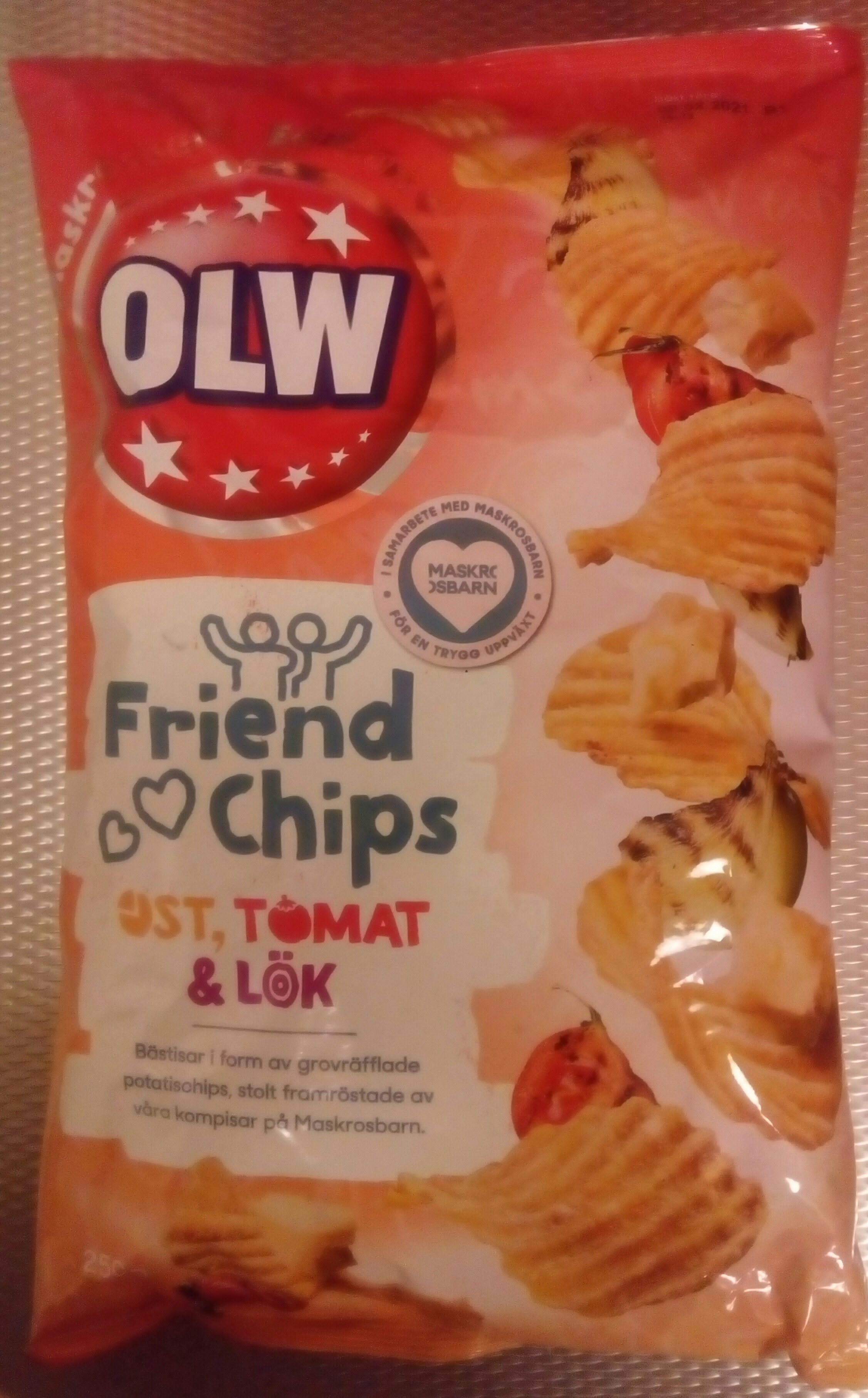 OLW Ost, tomat & lök Maskrosbarn Edition - Produkt - sv