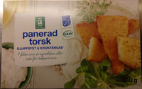 Coop Änglamark Panerad torsk - Produkt - sv
