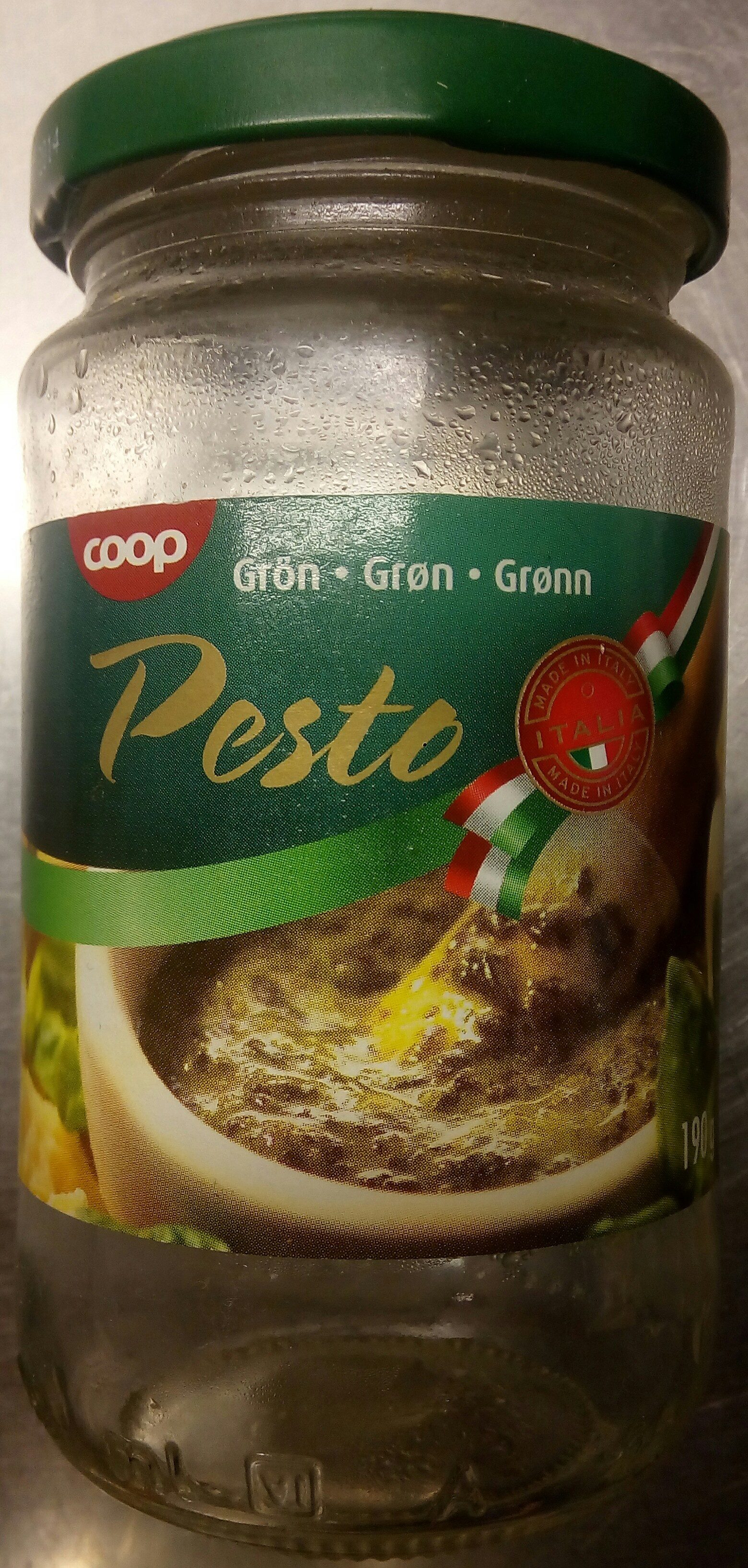 Coop Grön Pesto - Produkt - sv