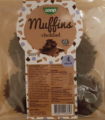 Muffins Choklad - Produkt - sv