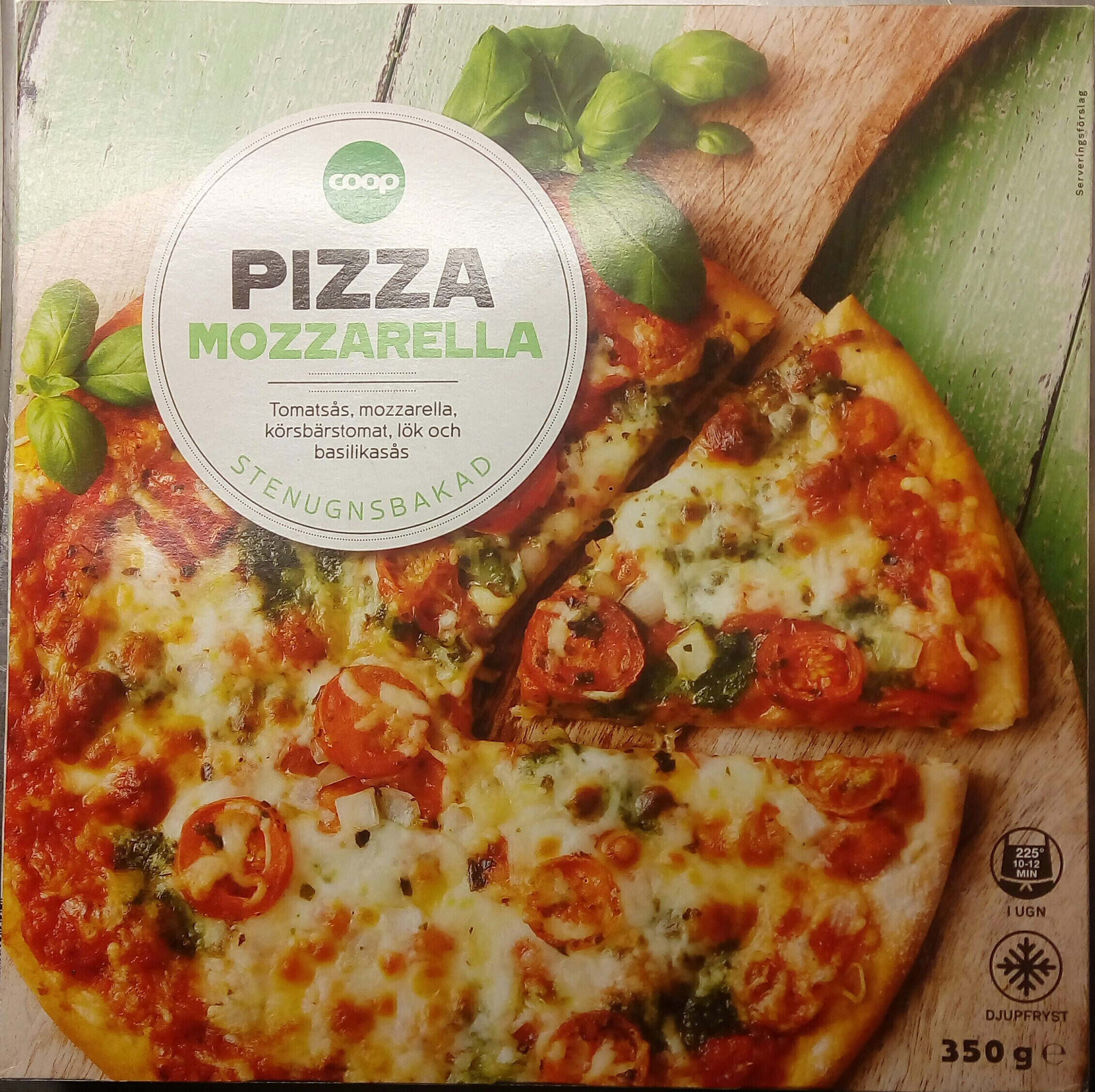 Coop Pizza Mozzarella - Produkt - sv