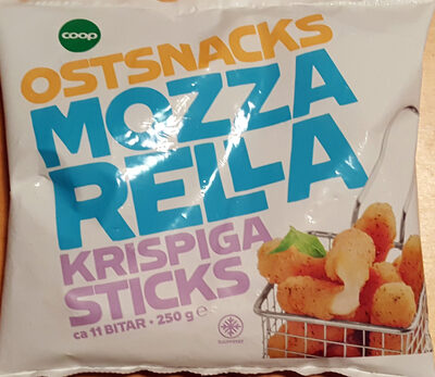 Ostsnacks Mozzarella Krispiga Snacks - Produkt - sv