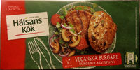 Hälsans Kök Vardagsfavoriter Veganska burgare - Produkt - sv