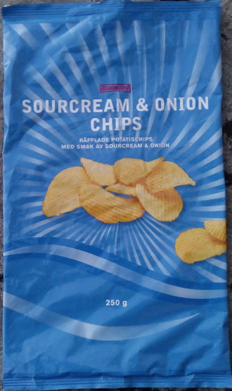 Eldorado Sourcream & Onion chips - Produkt - sv