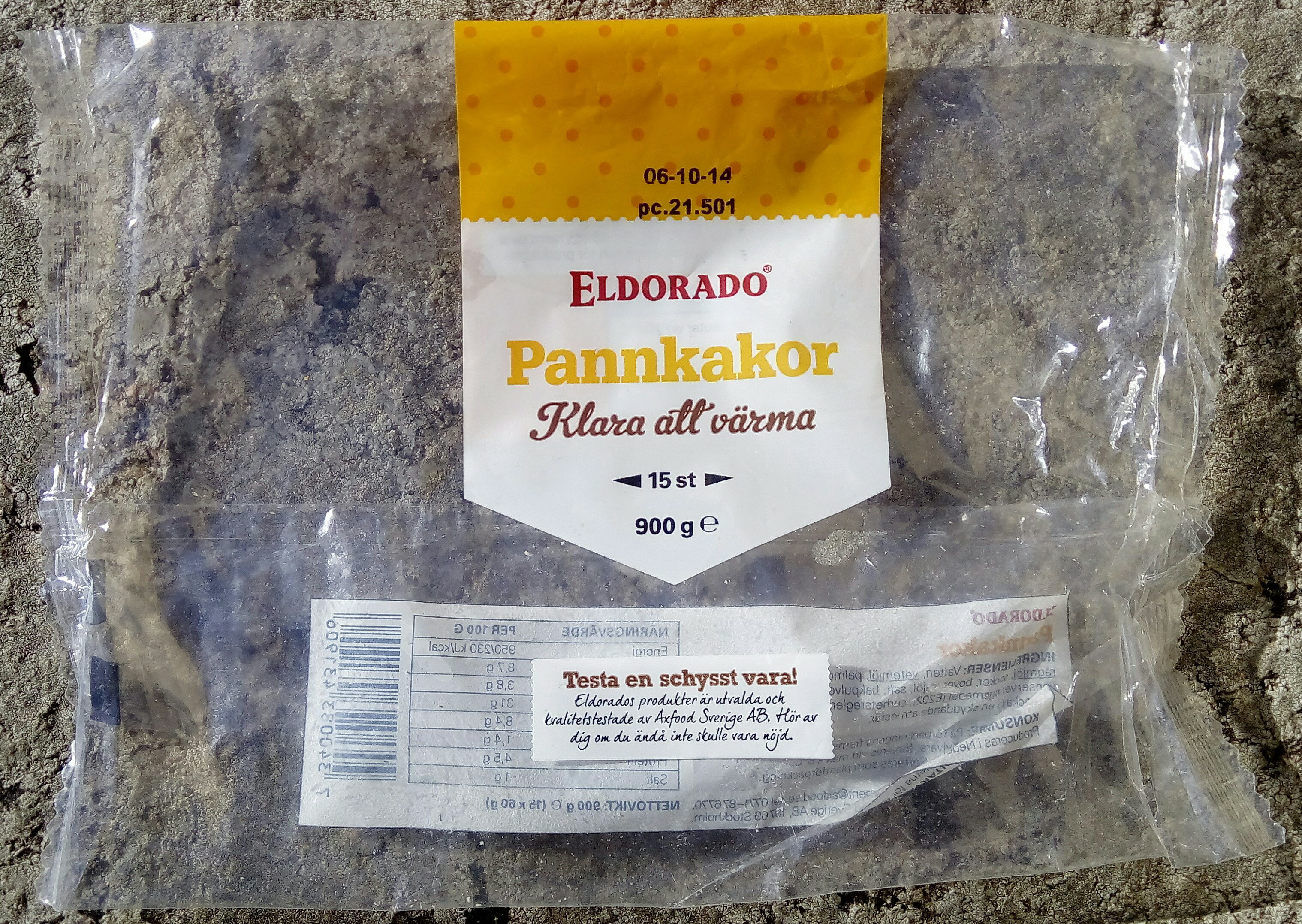 Eldorado Pannkakor - Produkt - sv