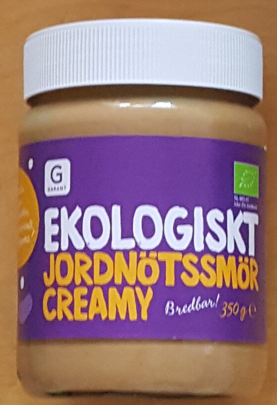 Ekologiskt Jordnötssmör Creamy - Produkt - sv