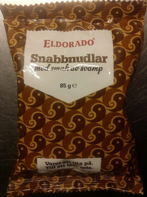 Eldorado Snabbnudlar med smak av svamp - Produkt - sv