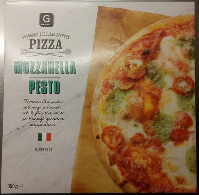 Garant Pizza Mozzarella Pesto - Produkt - sv
