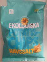Ekologiska potatis-chips havssalt - Produkt - sv