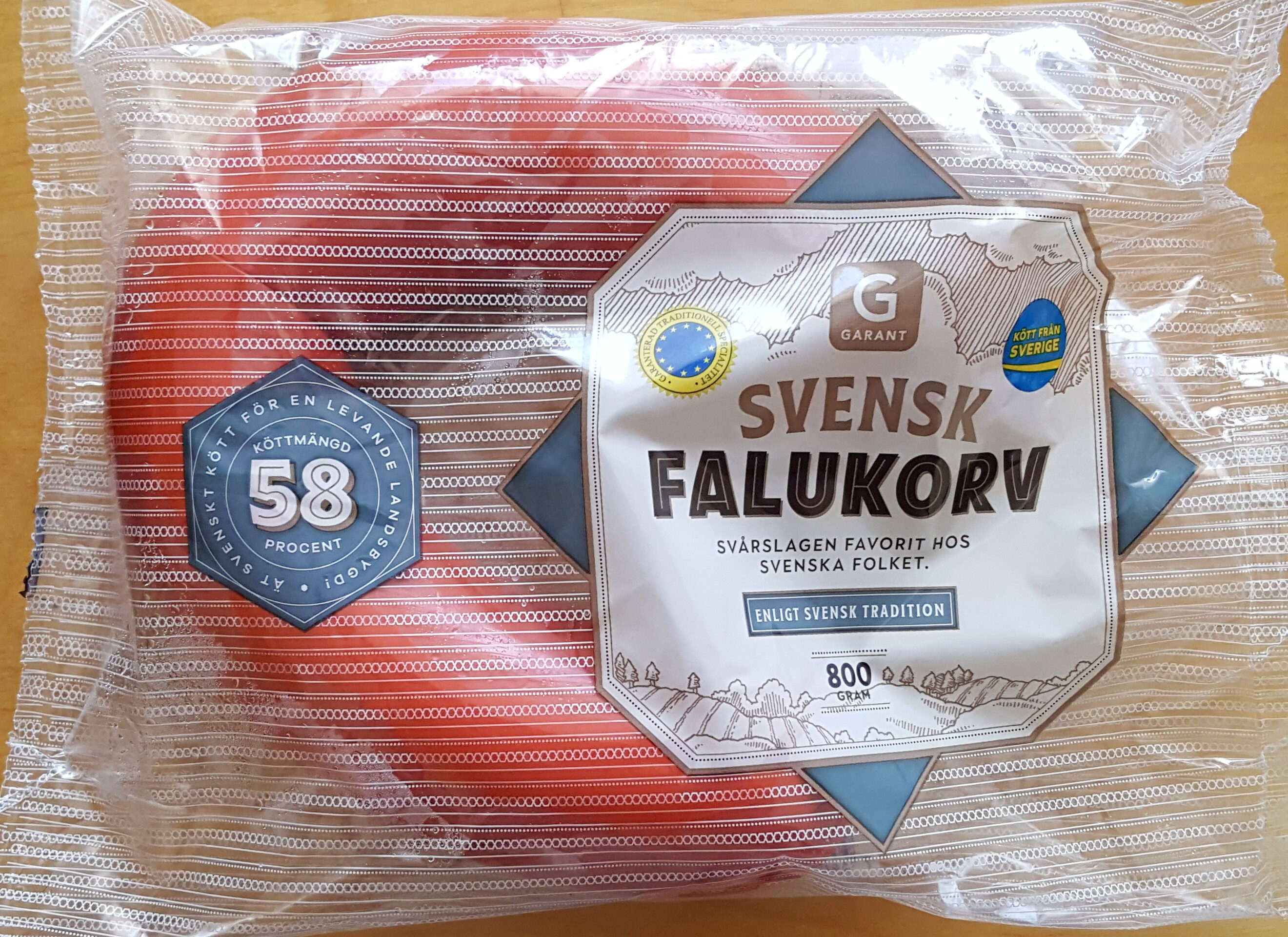 Svensk Falukorv - Produkt - sv