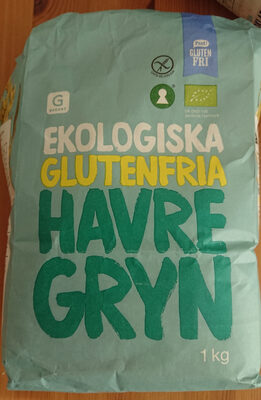 Ekologiska glutenfria havregryn - Produkt - sv