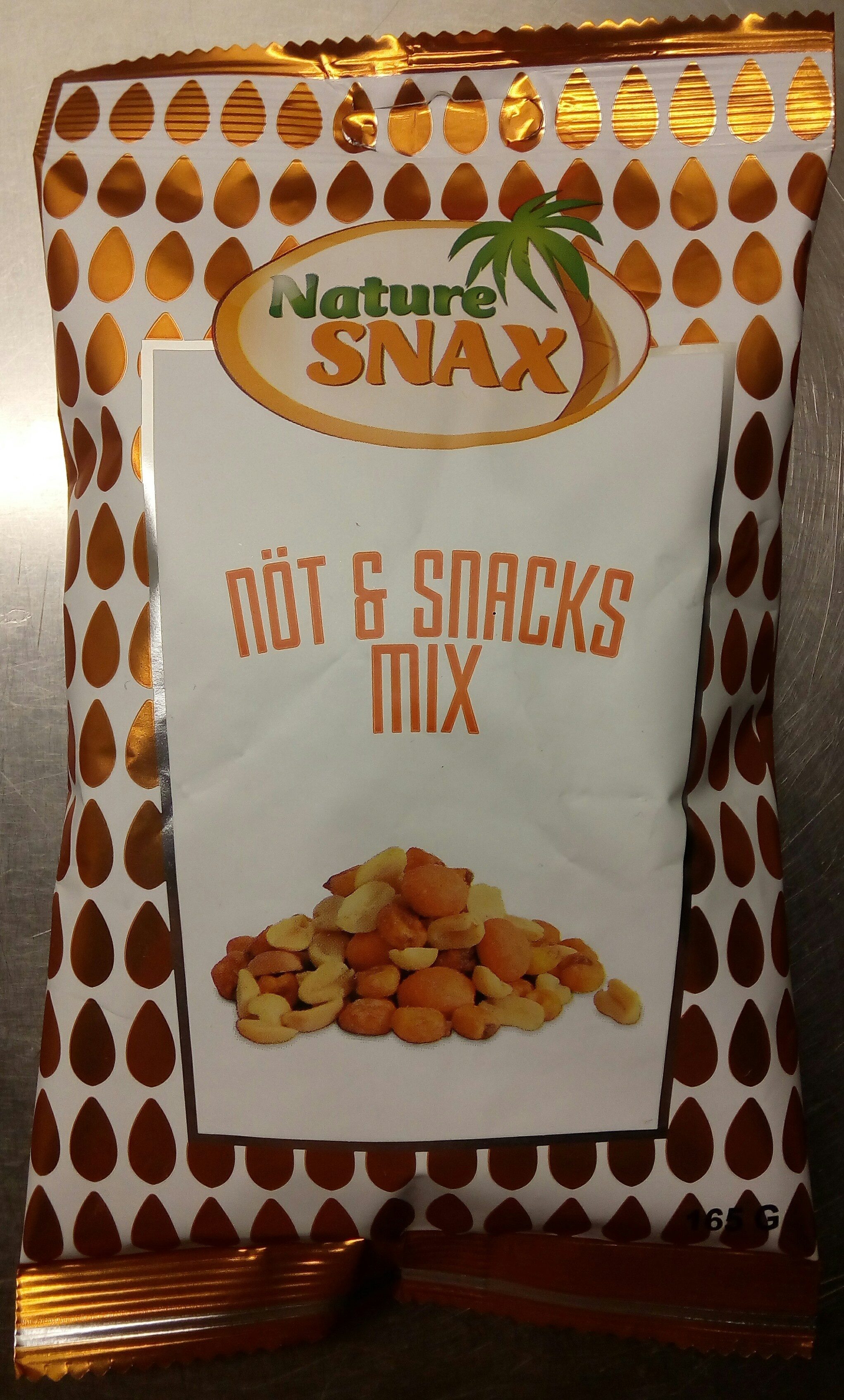 Naturesnax Nöt & Snacksmix - Produkt - sv