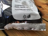 Chips - Recycling instructions and/or packaging information - sv
