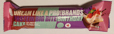 Protein Big Bites - Birthday Cake - Produkt - sv