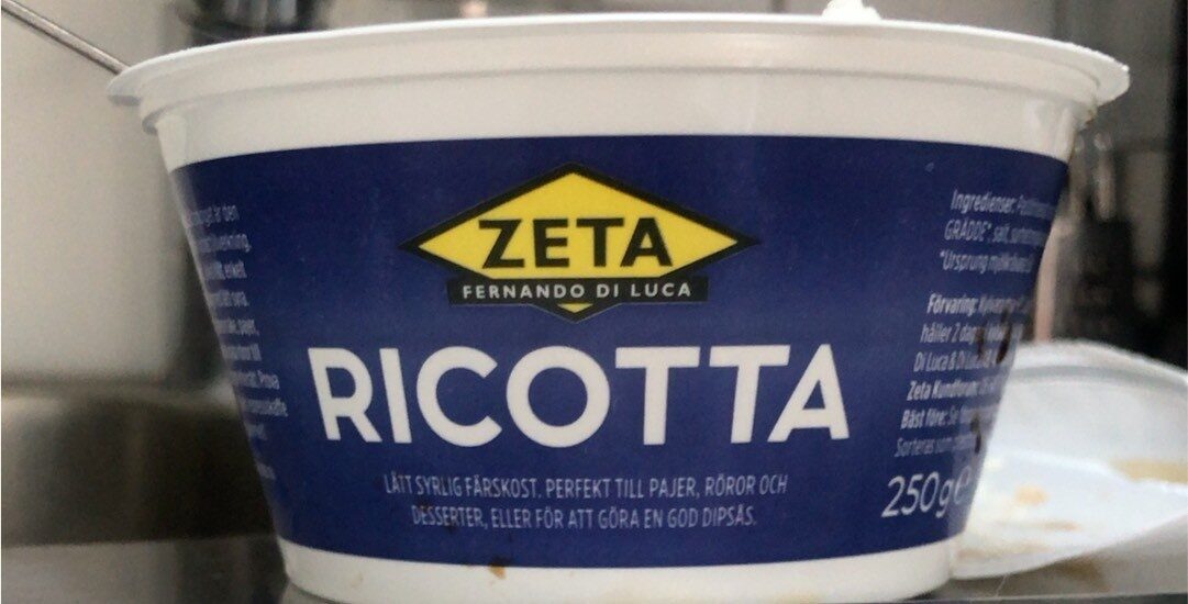 Ricotta - Produkt - sv