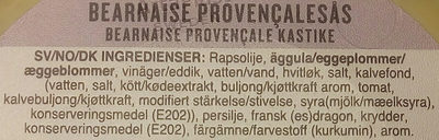 Eriks Bearnaise Provençale - Ingredienser - sv