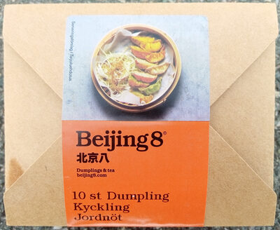 Beijing8 10 st. Dumpling Kyckling Jordnöt - Produkt - sv