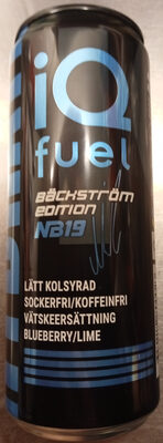 iQ Fuel Hydrate Blueberry/Lime Bäckström Edition NB19 - Produkt - sv