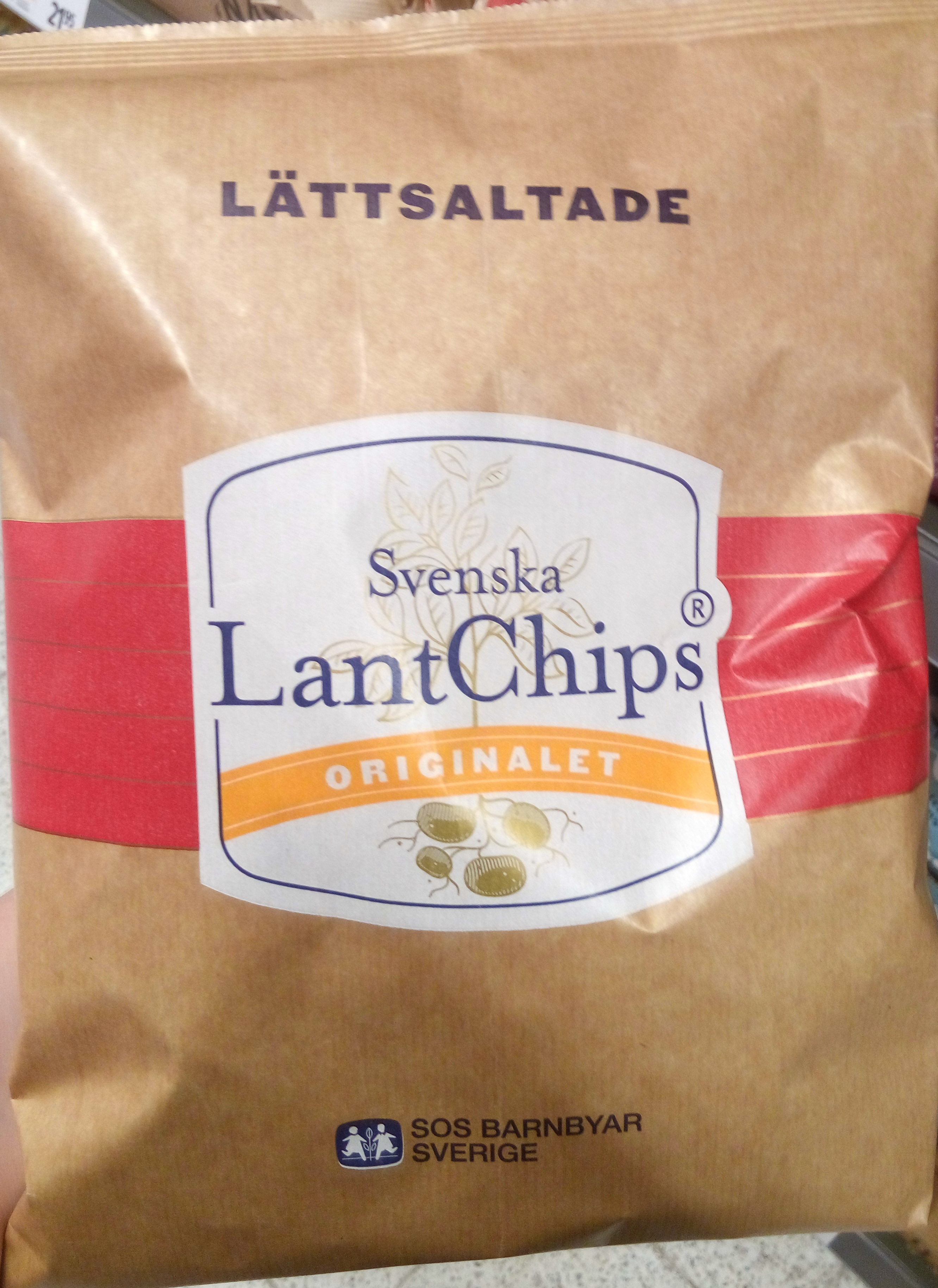 Chips Lättsaltade Lantchips - Produkt - sv