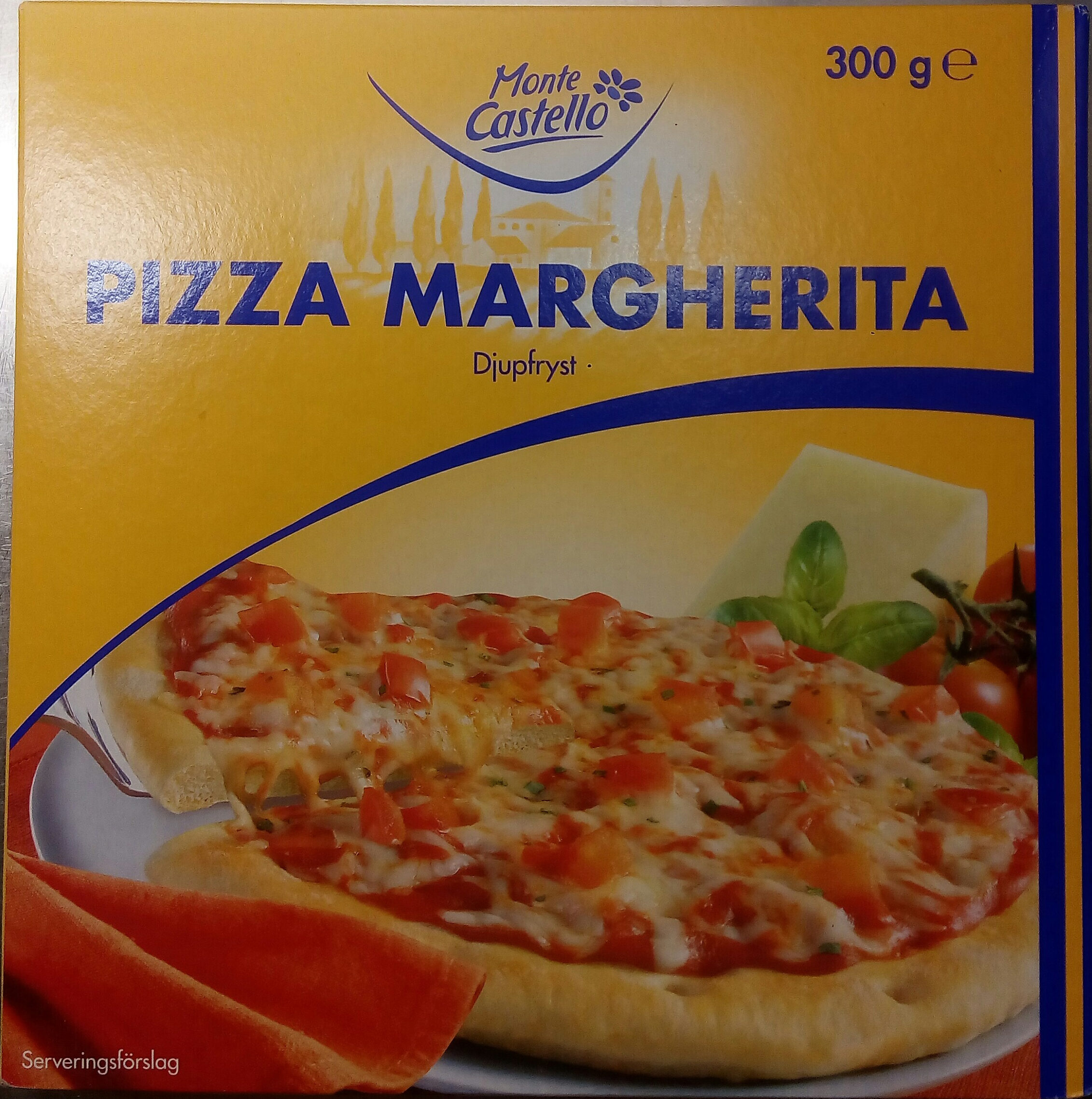 Monte Castello Pizza Margherita - Produkt - sv