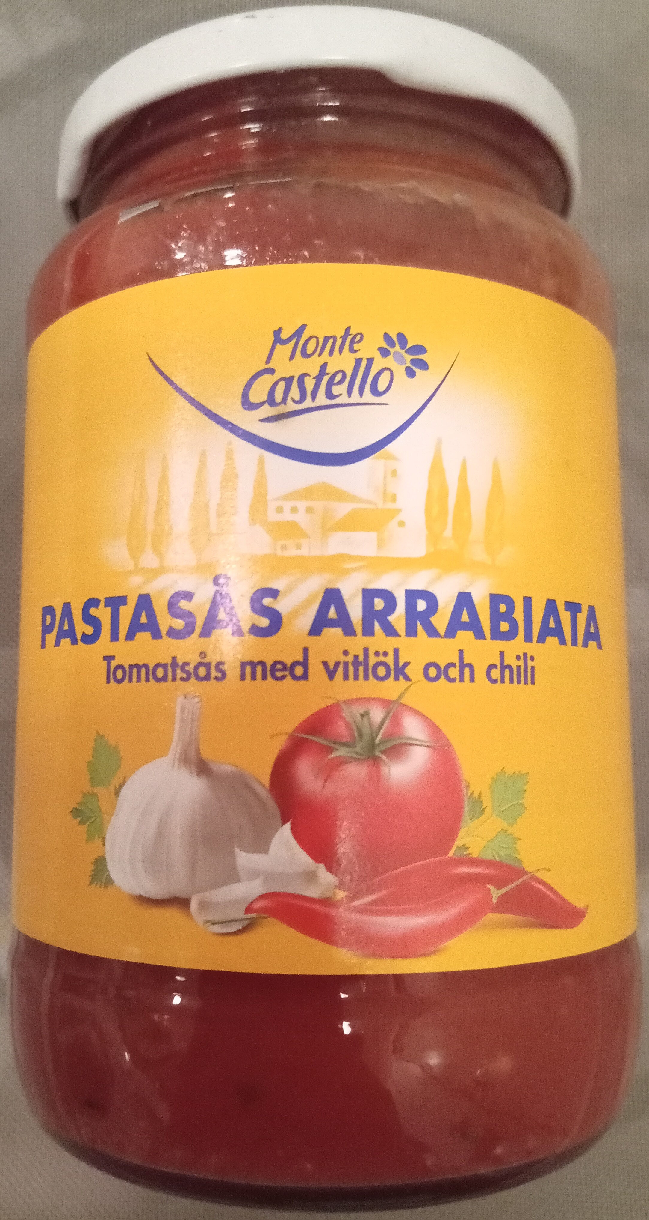 Monte Castello Pastasås Arrabiata - Produkt - sv